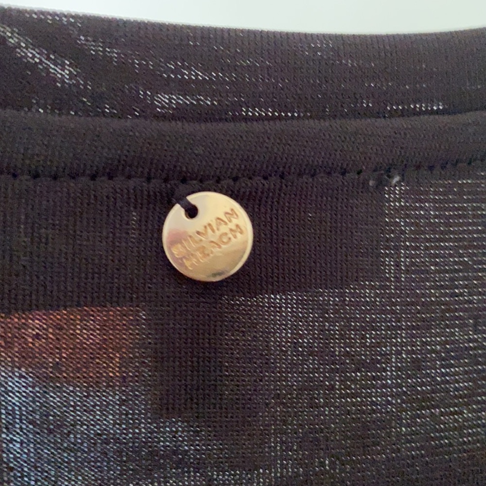 NWT Silvia Heach Black Debila Blouse M - Picture 10 of 10